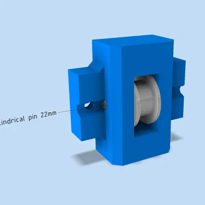 Bộ căng dây Y-axis tiêu chuẩn GT2 20T cho máy in Prusa