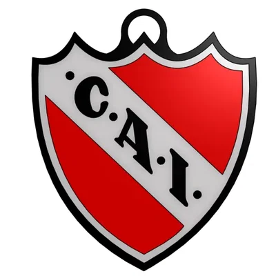 Chìa khóa hình biểu tượng câu lạc bộ bóng đá Independiente