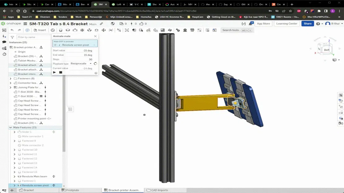 Giá đỡ linh hoạt cho máy in 3D với màn hình Android - Image 14