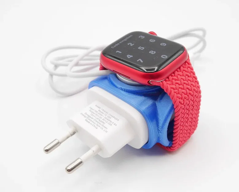 Giá đỡ nguồn điện cho Apple Watch 8 với cáp sạc từ tính - Image 2