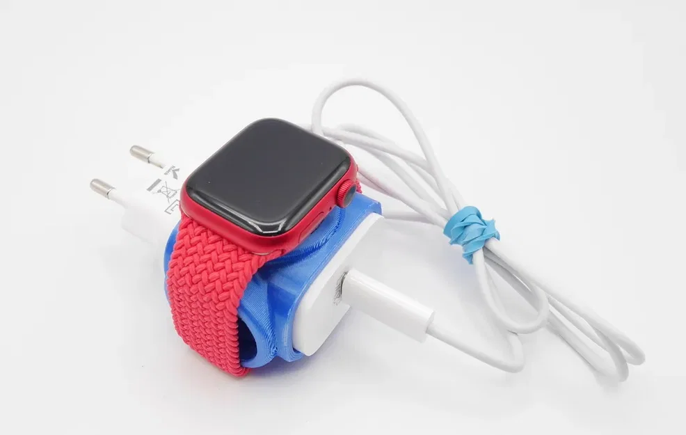 Giá đỡ nguồn điện cho Apple Watch 8 với cáp sạc từ tính - Image 4