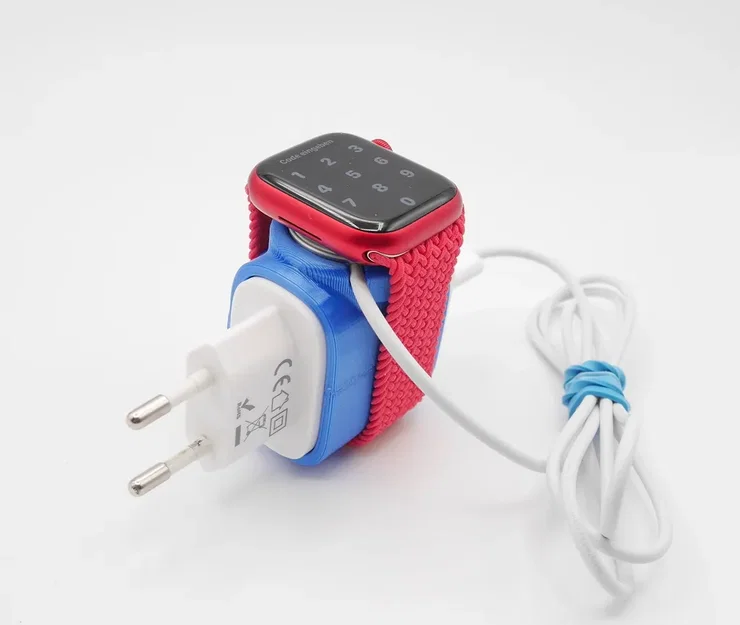 Giá đỡ nguồn điện cho Apple Watch 8 với cáp sạc từ tính - Image 8