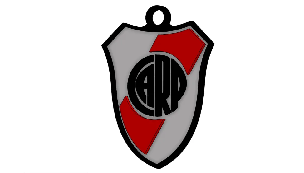 Móc khóa biểu tượng câu lạc bộ bóng đá River Plate - Image 2