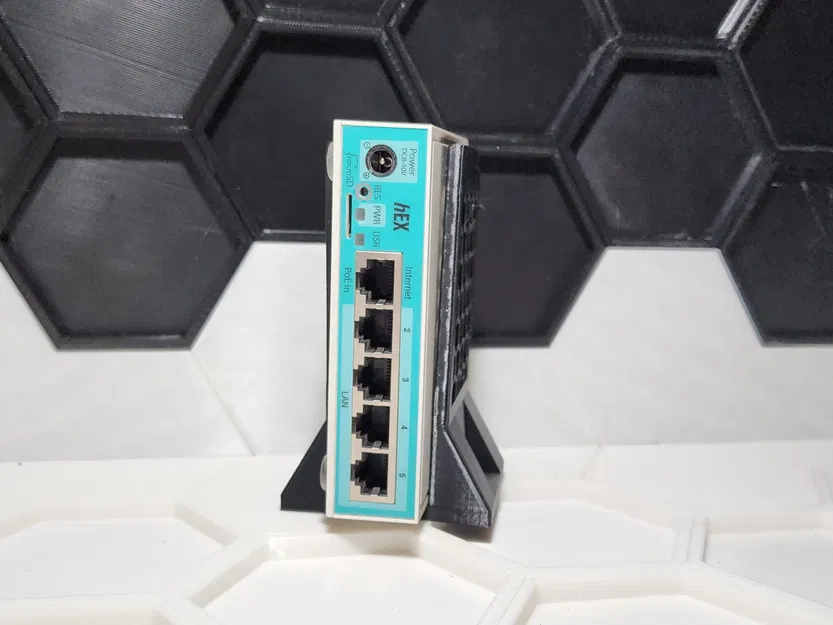 Giá đỡ đứng Mikrotik HEX RB750Gr3 - Image 1