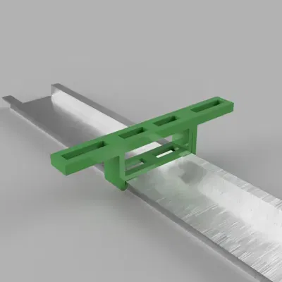 Kẹp gắn trên DIN-Rail để lắp đặt thiết bị điện