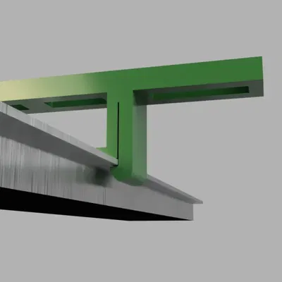 Kẹp gắn trên DIN-Rail để lắp đặt thiết bị điện