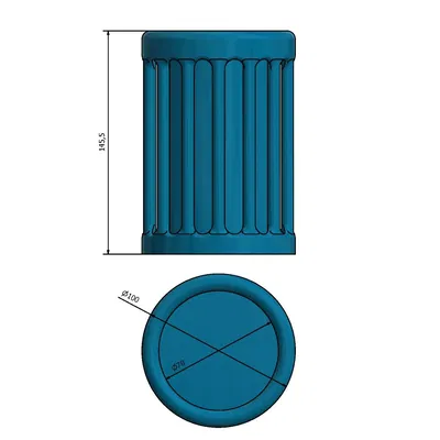 Thùng rác nhỏ để giấy và rác thải văn phòng