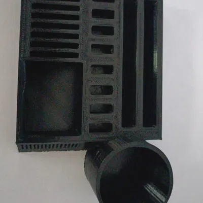 Giá đỡ USB và thẻ nhớ với khe để kẹp giấy