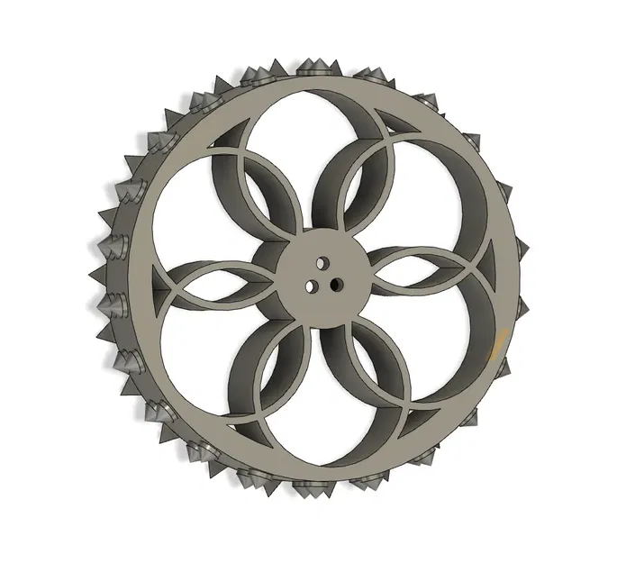 Bánh xe có gai cho Bosch Indego 350 - Image 2