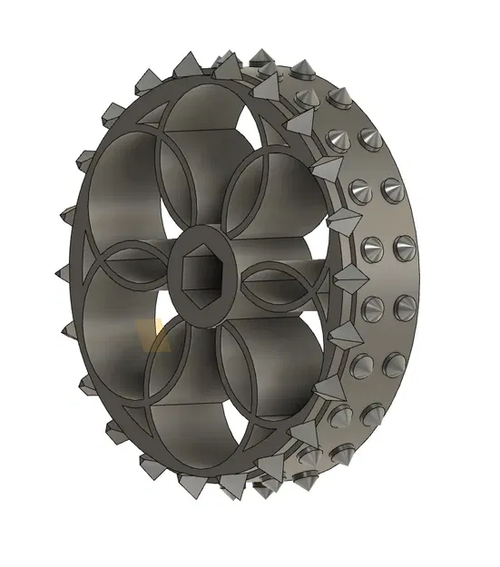 Bánh xe có gai cho Bosch Indego 350 - Image 3