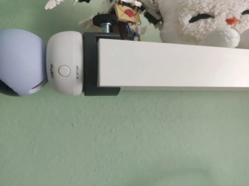 Giá đỡ kẹp camera cho kệ Ikea Lack - Image 1