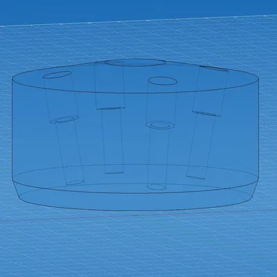 Giá đỡ cho bốn tuốc-nơ-vít đồng hồ nhỏ