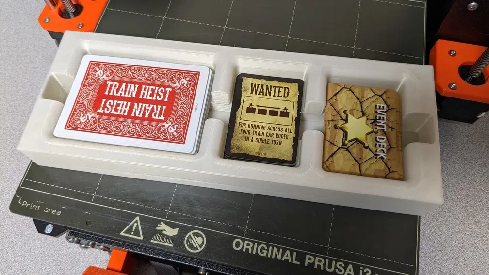 Khay đựng bộ bài Train Heist gọn gàng - Image 1