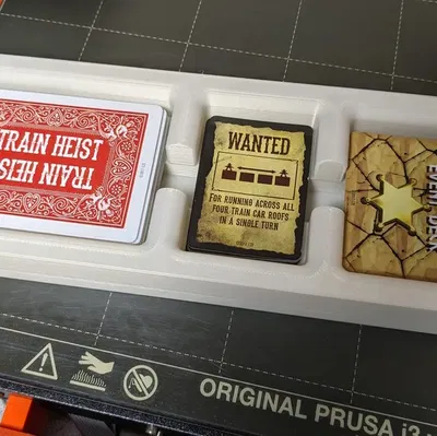 Khay đựng bộ bài Train Heist gọn gàng