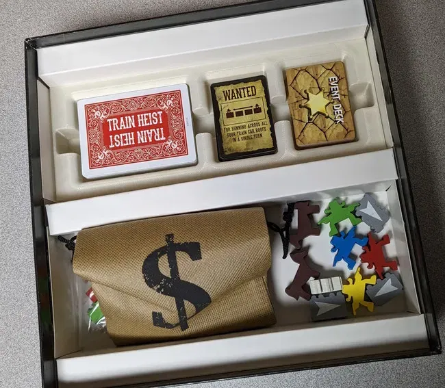 Khay đựng bộ bài Train Heist gọn gàng - Image 2