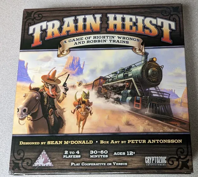 Khay đựng bộ bài Train Heist gọn gàng - Image 3