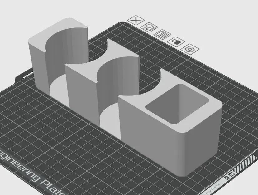 Giá đỡ cốc BMW E34 cho xe hơi - Image 1
