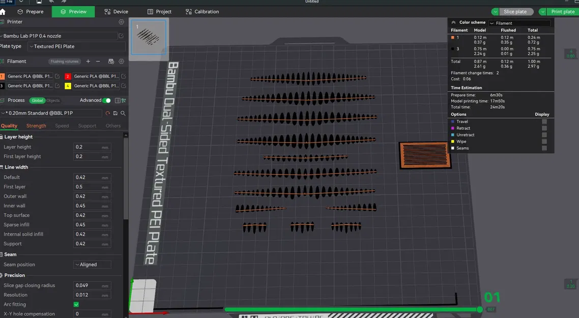 Stripe sơn trước cho mô hình Garfield của Reddadsteve - Image 1