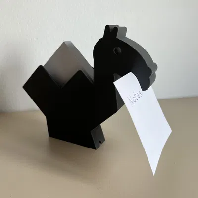 Giá đỡ ghi chú hình lạc đà độc đáo cho văn phòng