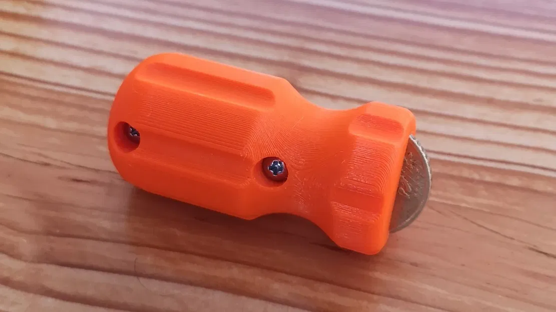 Tua vít cỡ nhỏ sử dụng đồng xu - Image 1