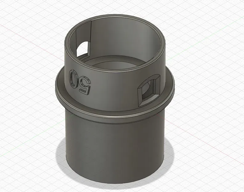 Bộ chuyển đổi cổng bụi cyclone 50 mm với kết nối ống BOSCH... - Image 6