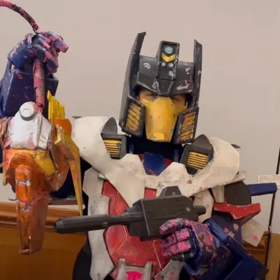 Súng phun lửa "Flare Gun" cosplay Transformers G1