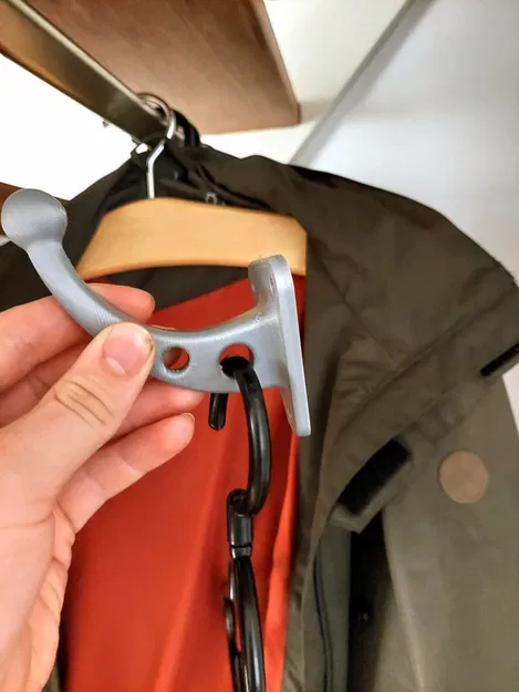 Móc treo áo có lỗ dành cho móc treo áo - Image 2