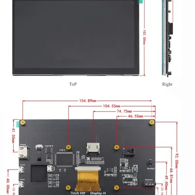 Vỏ case cho màn hình cảm ứng 7" SZFYDOSH 1024x600