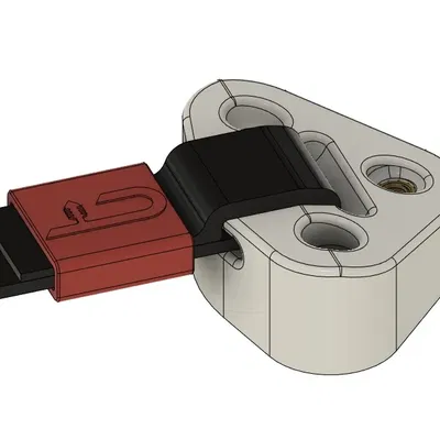 Bộ gắn dây đai 12mm cho Kobra max nâng cấp