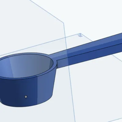 Muỗng cà phê với tay cầm ngắn