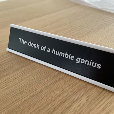 Biển tên để bàn - 10 văn bản khác nhau!