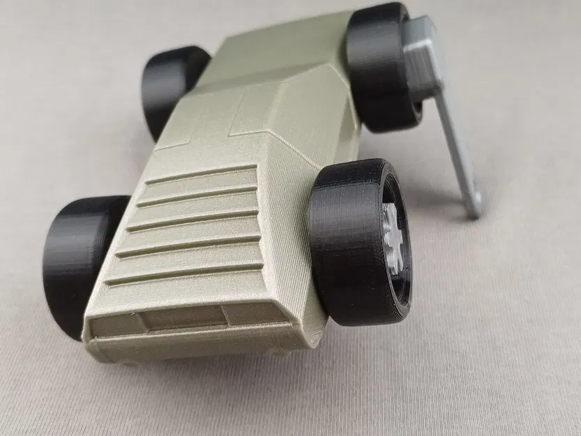 Bãi đỗ xe nhỏ - Mô hình xe DeLorean có bánh thay thế - Image 6