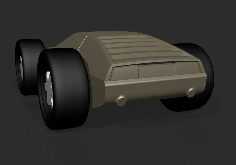 Bãi đỗ xe nhỏ - Mô hình xe DeLorean có bánh thay thế - Image 11