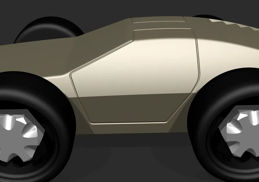 Bãi đỗ xe nhỏ - Mô hình xe DeLorean có bánh thay thế - Image 12