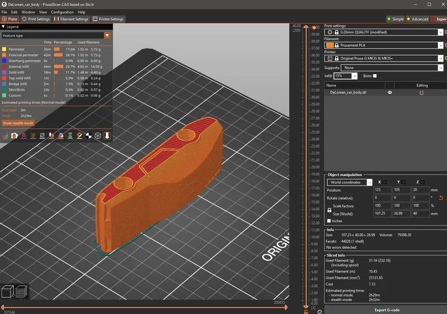 Bãi đỗ xe nhỏ - Mô hình xe DeLorean có bánh thay thế - Image 18