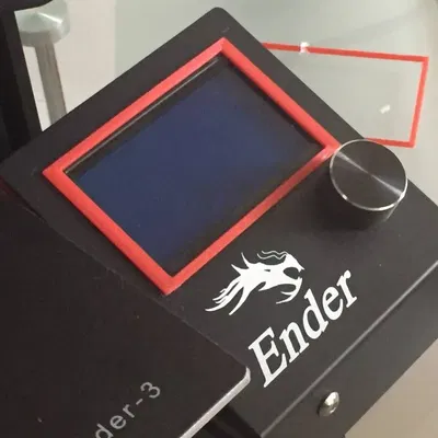 Nắp che màn hình LCD cho Ender 3 không cần keo