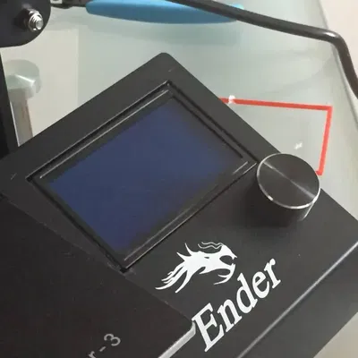 Nắp che màn hình LCD cho Ender 3 không cần keo