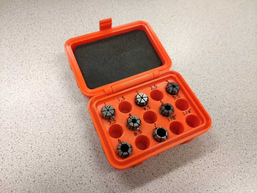 Hộp đựng collet ER11 chắc chắn cho máy in 3D - Image 1