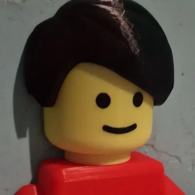 Tóc minifigure kích thước lớn cho giá đỡ giấy vệ sinh