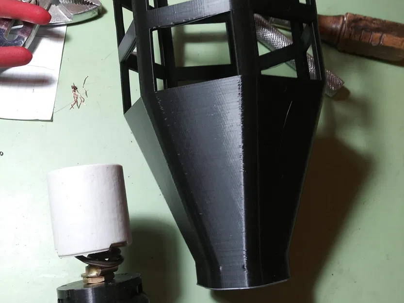 Đuốc phong cách trung cổ cho bóng đèn LED lửa - Image 4