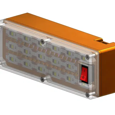 Đèn LED sạc USB 36mm tiện lợi cho mọi không gian