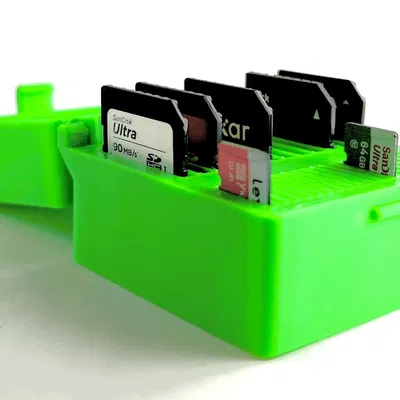 Hộp đựng thẻ SD và Micro SD 12+20 thẻ