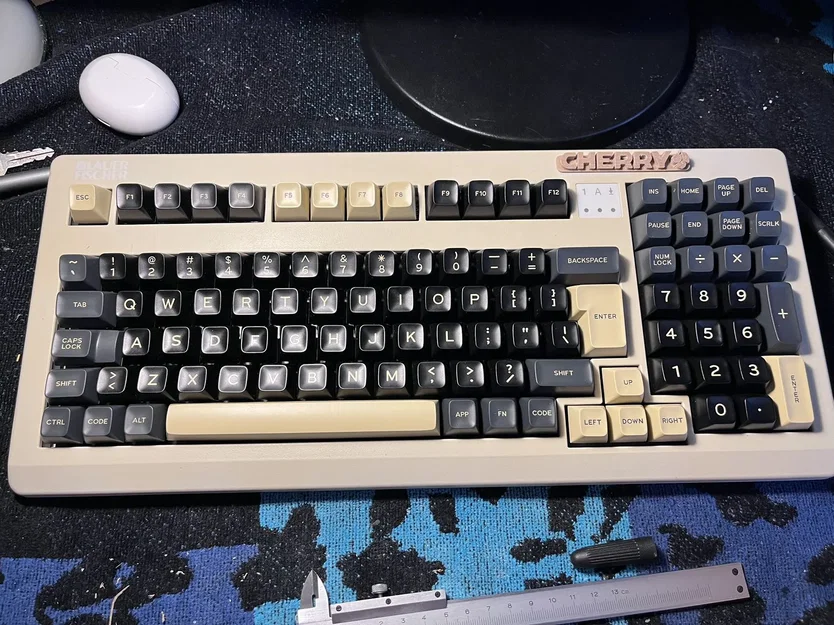 Bàn phím cơ Cherry 1800&18xx với cơ chế lấp đầy khe hở - Image 4