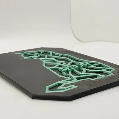 Nghệ thuật treo tường/bàn hình mèo