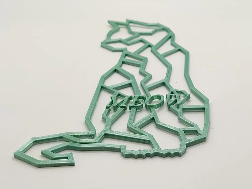 Nghệ thuật treo tường/bàn hình mèo - Image 4