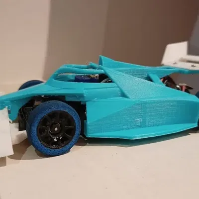 Thân xe Mini-Z Stealth Formula 1 / Formula E với chiều dài cơ sở 102 mm