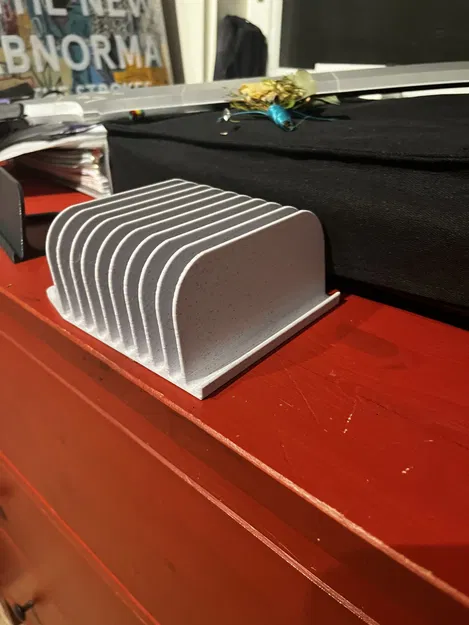 Giá đỡ lưu trữ đĩa vinyl cho 10 bản thu âm - Image 2