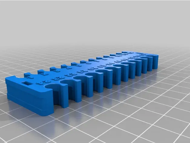 Giá đỡ cáp Ethernet cho bảng ghép 24 cổng có số thứ tự - Image 3