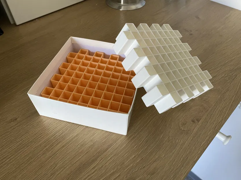 Hộp lưu trữ Cryobox cho ống eppendorf và cryovial - Image 1