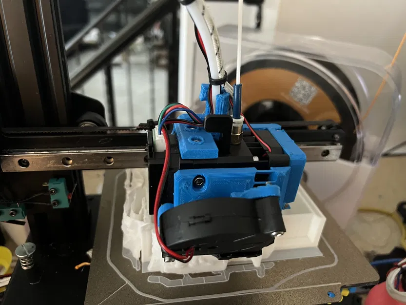 Giá đỡ cho đầu phun H2 Biqu trên máy in Kingroon KP3S - Image 2